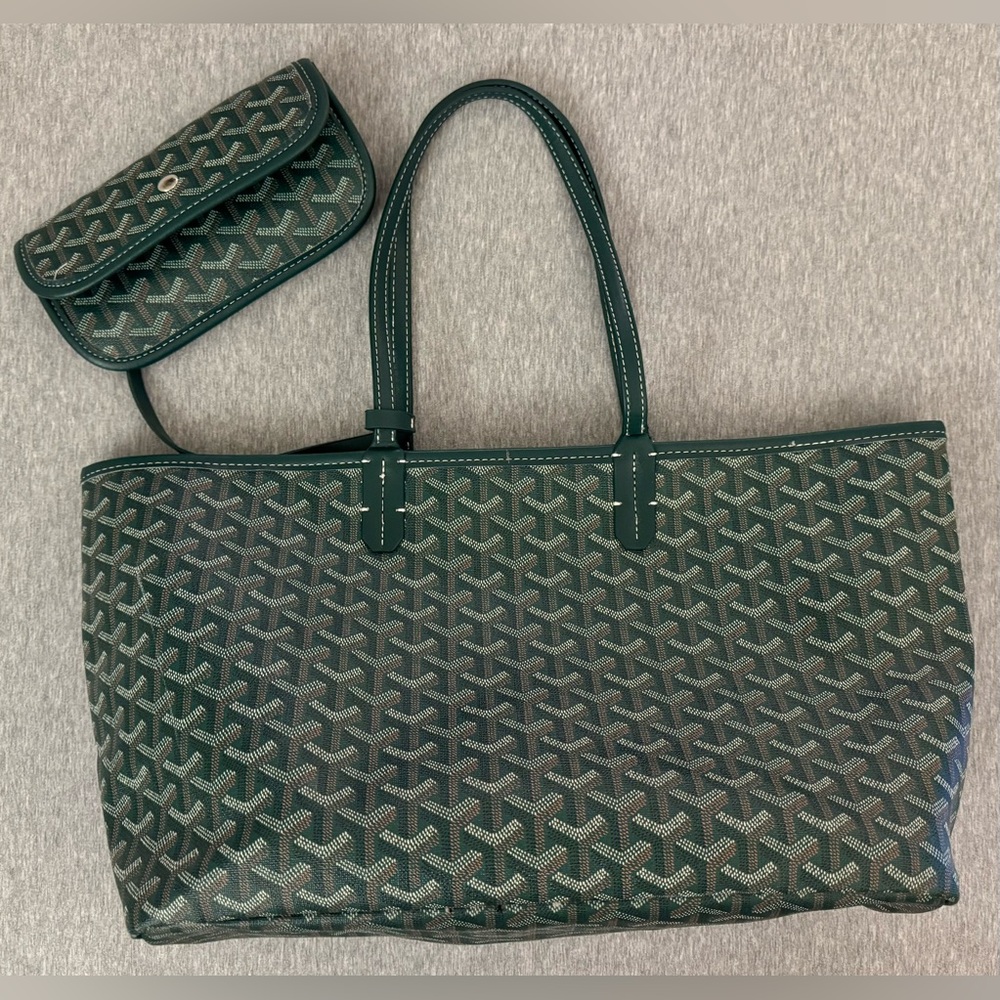 Korea Green Canvas Tote Bag